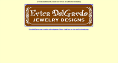 Desktop Screenshot of ericadelgardo.com